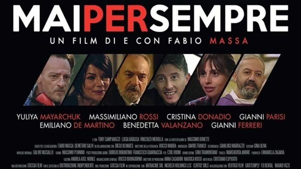 Cristina Donadio, Fabio Massa e tutto il cast del film Mai per sempre al cinema Metropol