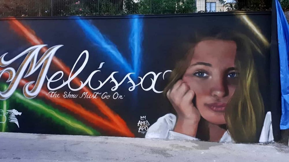 San Mango Piemonte, ecco il murales dedicato a Melissa La Rocca