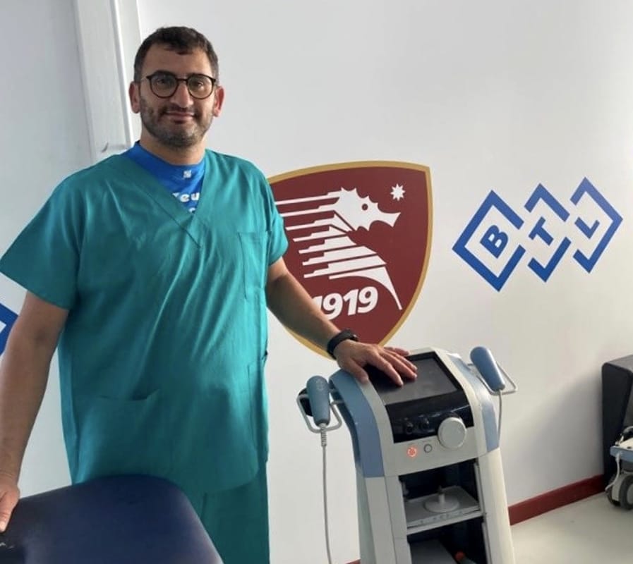 Muscoli granata: Agostino Santaniello è il nuovo fisioterapista della Salernitana