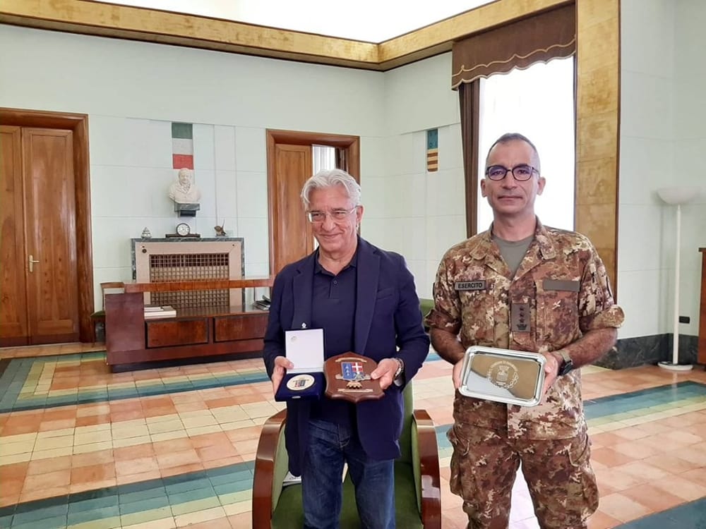 Salerno, il sindaco accoglie il Comandante del XXI Reggimento Genio Guastatori