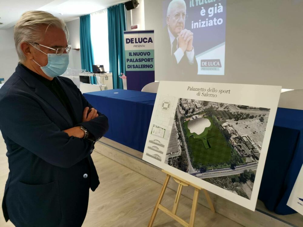 Palazzetto dello Sport di Salerno, l’annuncio del sindaco: “Riparte il progetto”
