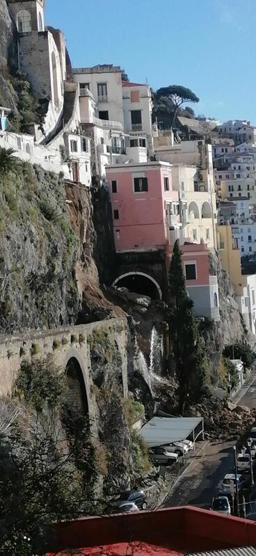 Frana ad Amalfi, la Procura dissequestra le aree del crollo: ora i lavori