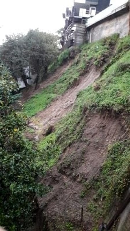 Rischio caduta massi: prorogata l’allerta meteo in due zone della Campania