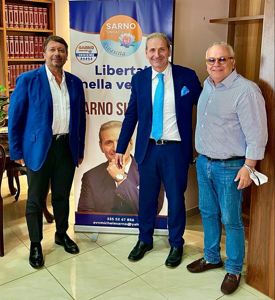 Elezioni comunali a Salerno, il Partito Liberale Europeo appoggia Michele Sarno