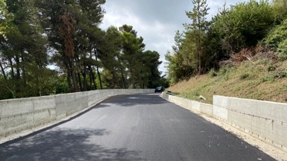 Strada Provinciale 142 fra Moio e Campora: quasi completato l’ampliamento