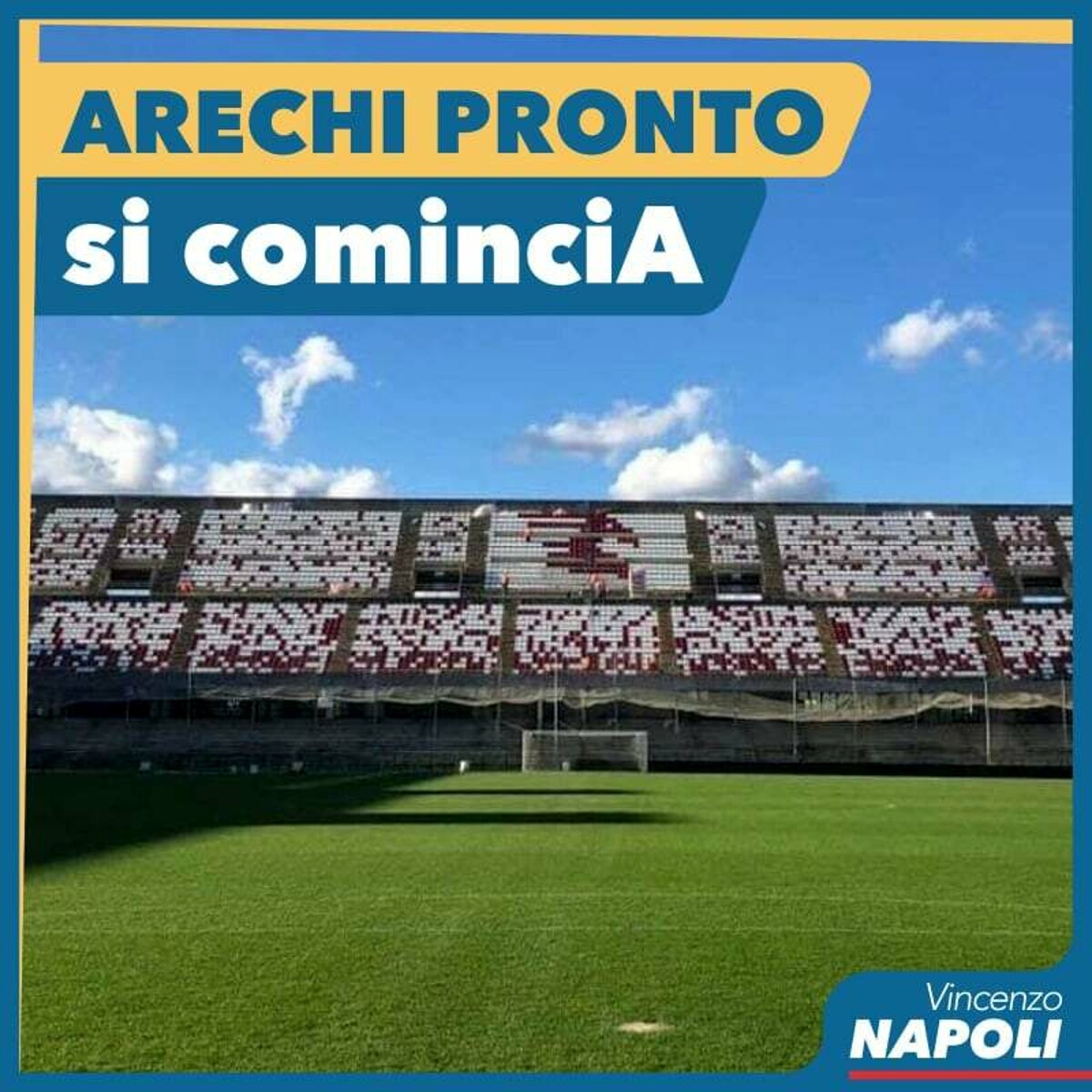 Pronto lo stadio Arechi, la soddisfazione del sindaco Napoli