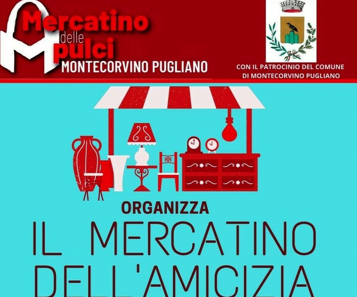 E’ tutto pronto per il mercatino delle pulci: l’iniziativa a Montecorvino Pugliano