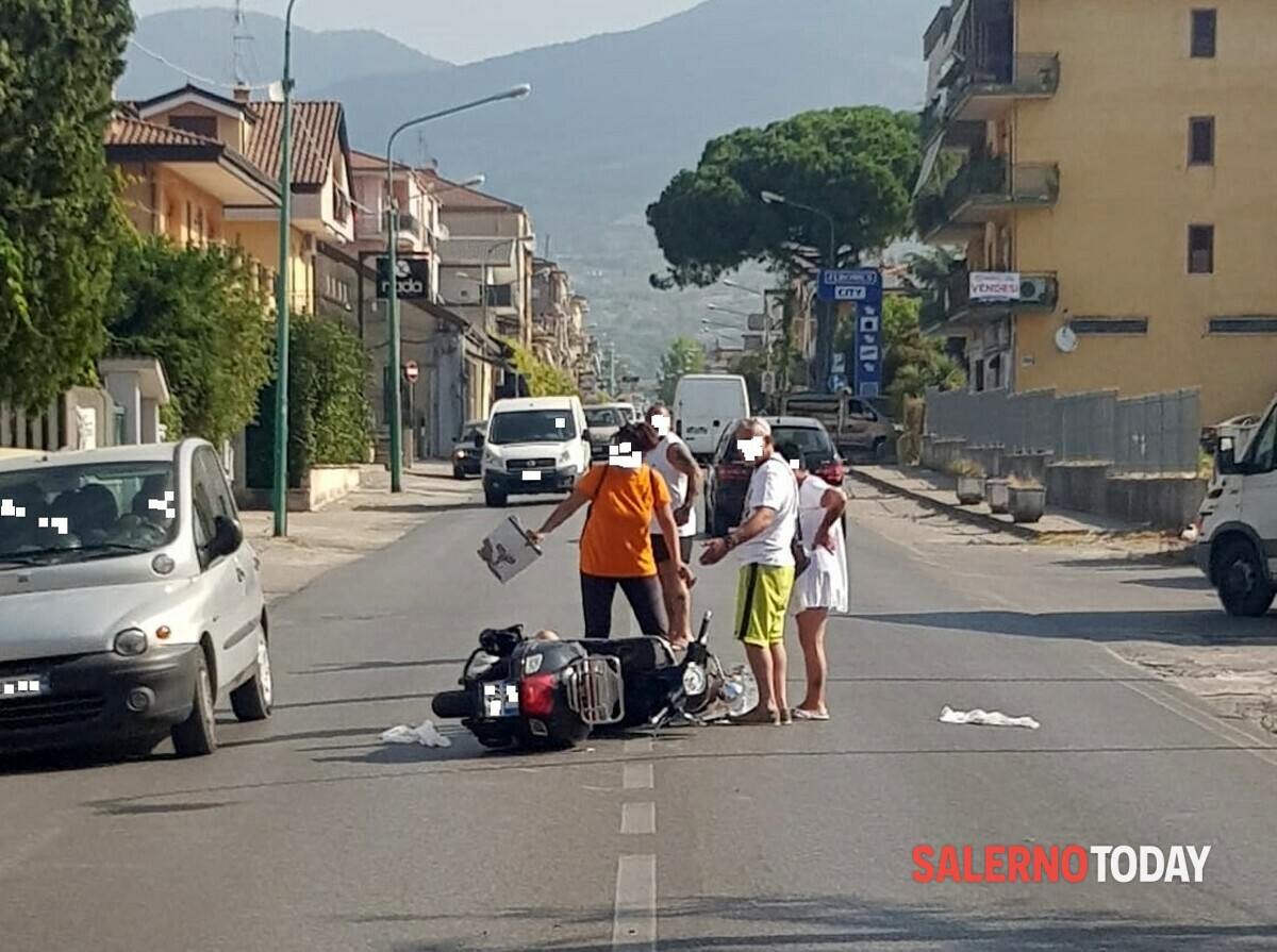 Grave incidente stradale a Montecorvino Rovella: un anziano è stato trasportato in ospedale