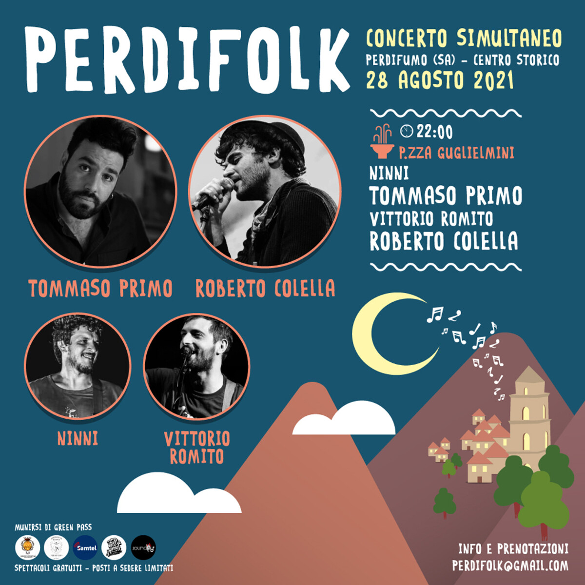 Perdifolk, la prima edizione della rassegna di “Concerti simultanei”