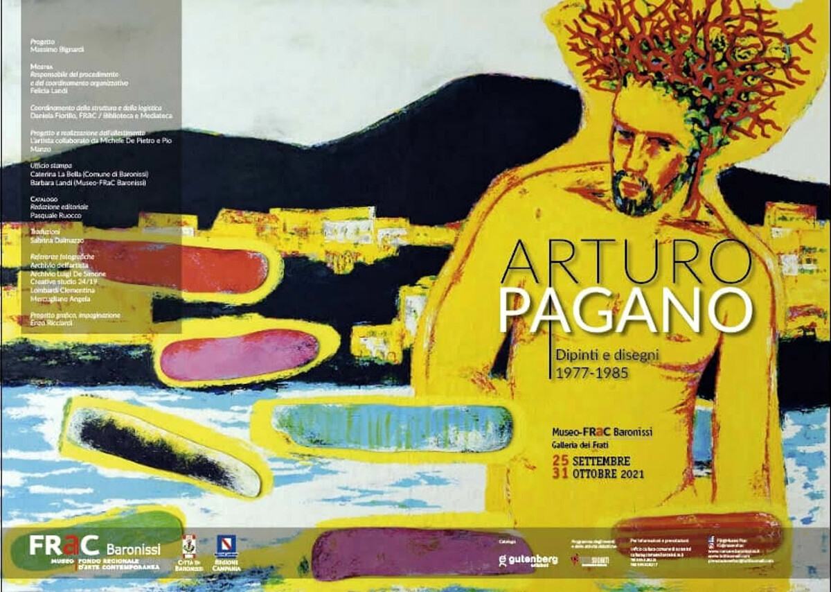 Baronissi, apre la mostra “Arturo Pagano. Opere 1977-1985” al Museo Frac