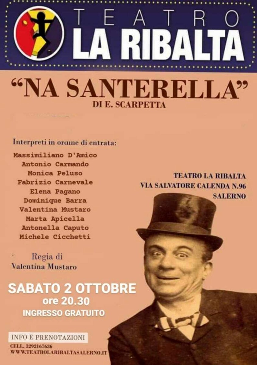 Teatro a Salerno: in scena “Qui fu Napoli… qui sarà Napoli”