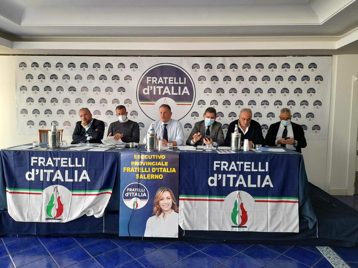Fratelli d’Italia, summit a Salerno per la lista alle elezioni provinciali