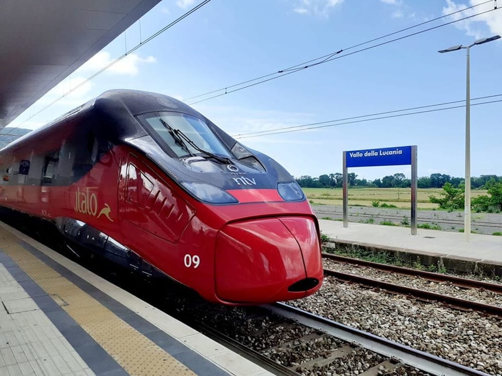 Collegamenti in Cilento, incremento di corse dei treni con Italo