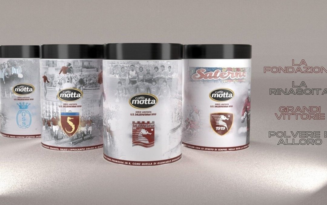 Salernitana: Caffè Motta celebra la storia dei granata