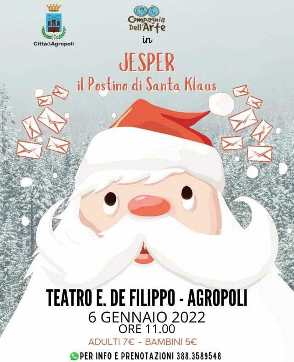 Jesper il postino di Santa Claus: su il sipario ad Agropoli