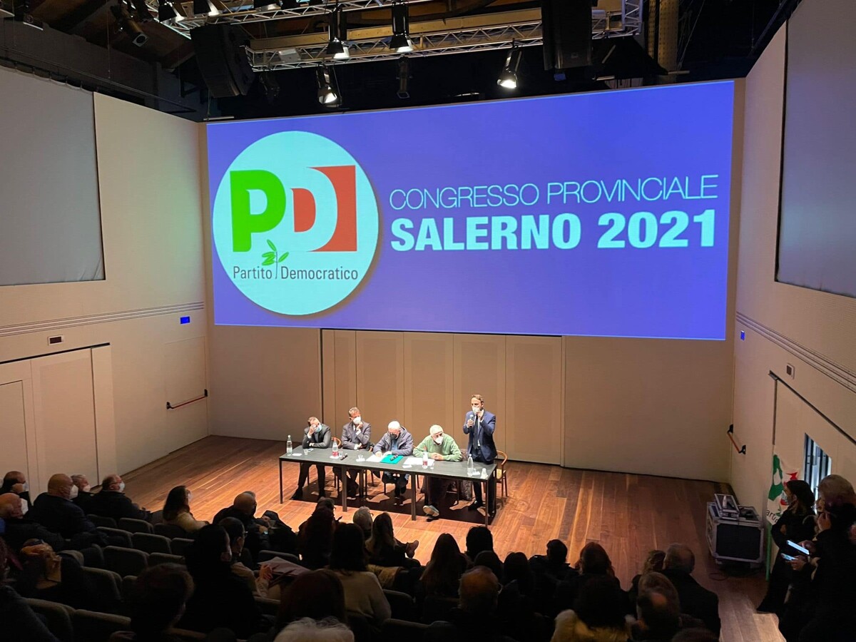 Pd Salerno, Enzo Luciano confermato segretario provinciale per acclamazione