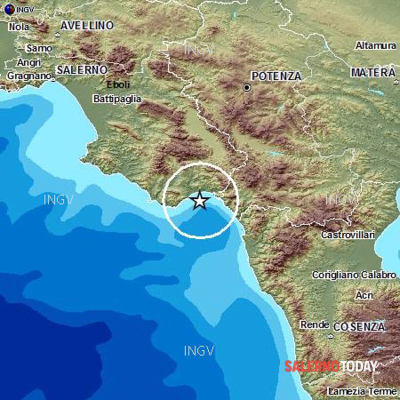 Lieve scossa di terremoto in Cilento: nessun danno a cose e persone