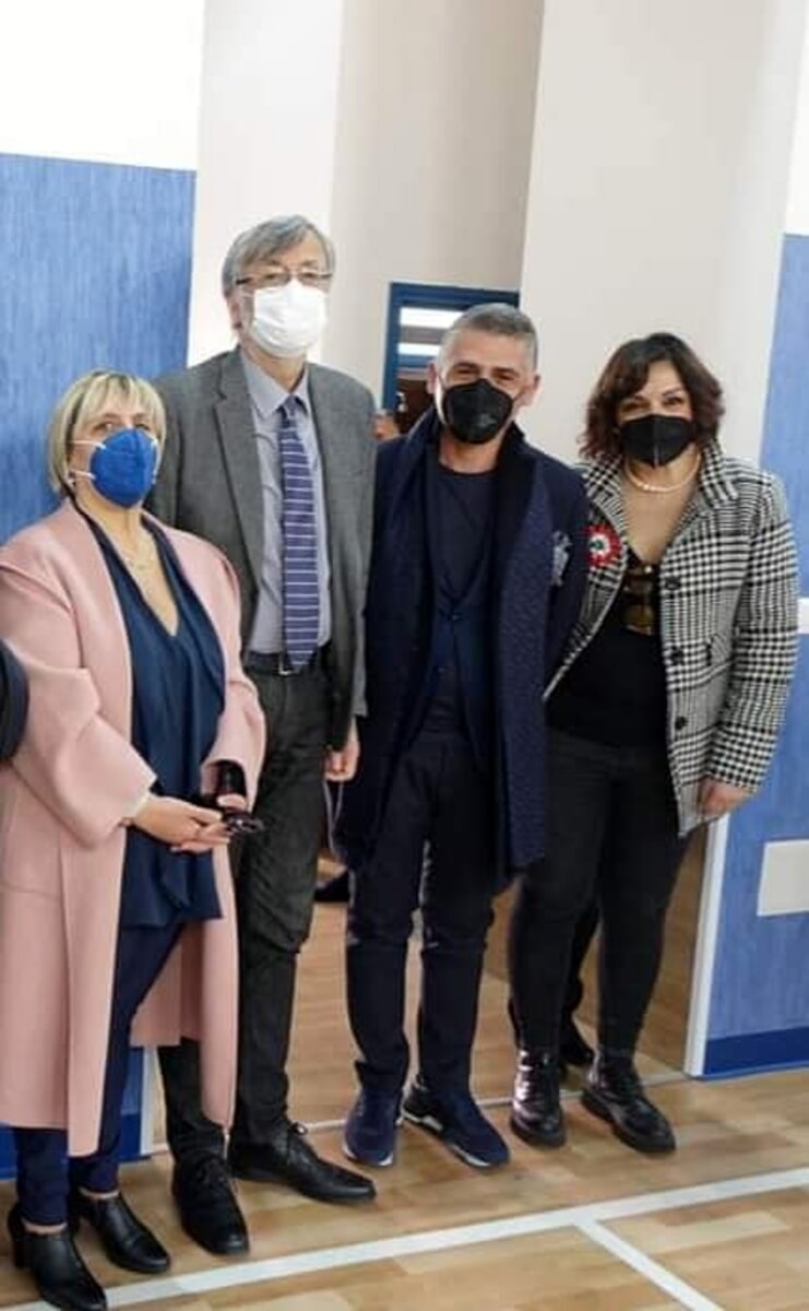 Inaugurata la palestra dell’Amendola a Sarno