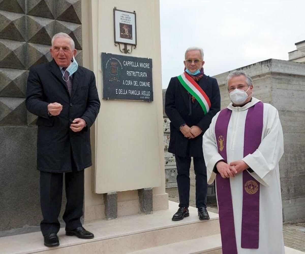 Roccapiemonte, inaugurata la nuova Cappella Madre del cimitero