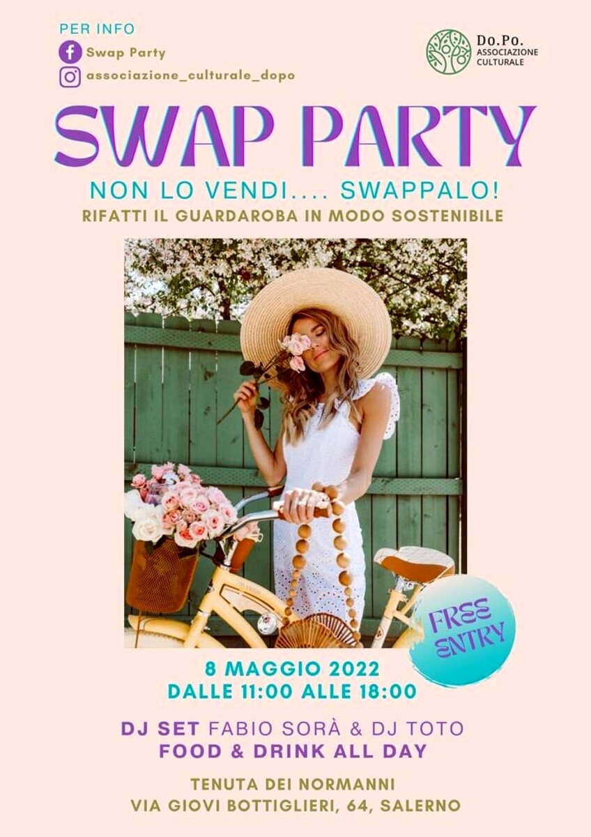 Primo “Swap Party” a Salerno: una giornata all’insegna dei vestiti da scambiare