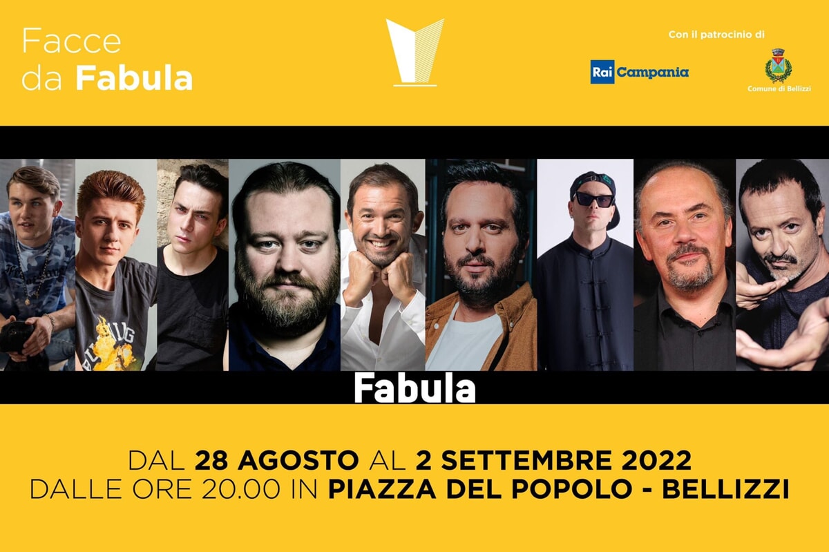 Fabula 2022: il programma e gli ospiti del festival a Bellizzi