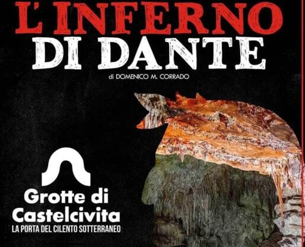 “L’inferno di Dante” nelle grotte di Castelcivita: data unica