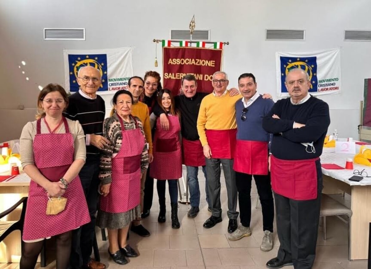 I Salernitani Doc offrono un pranzo d’amore ai più bisognosi: presenti Bellandi e tifosi granata