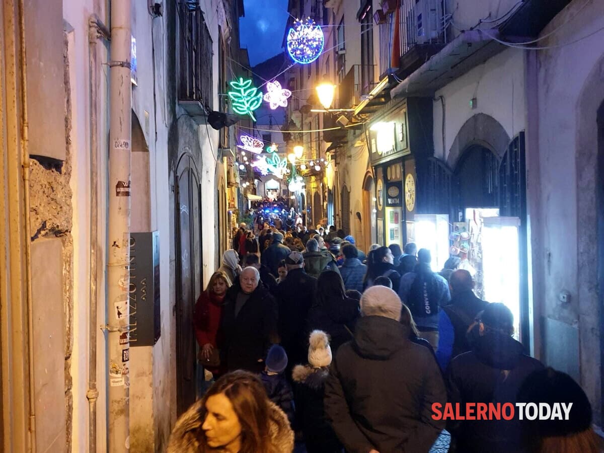 Luci d’Artista, ancora visitatori a Salerno: le location preferite