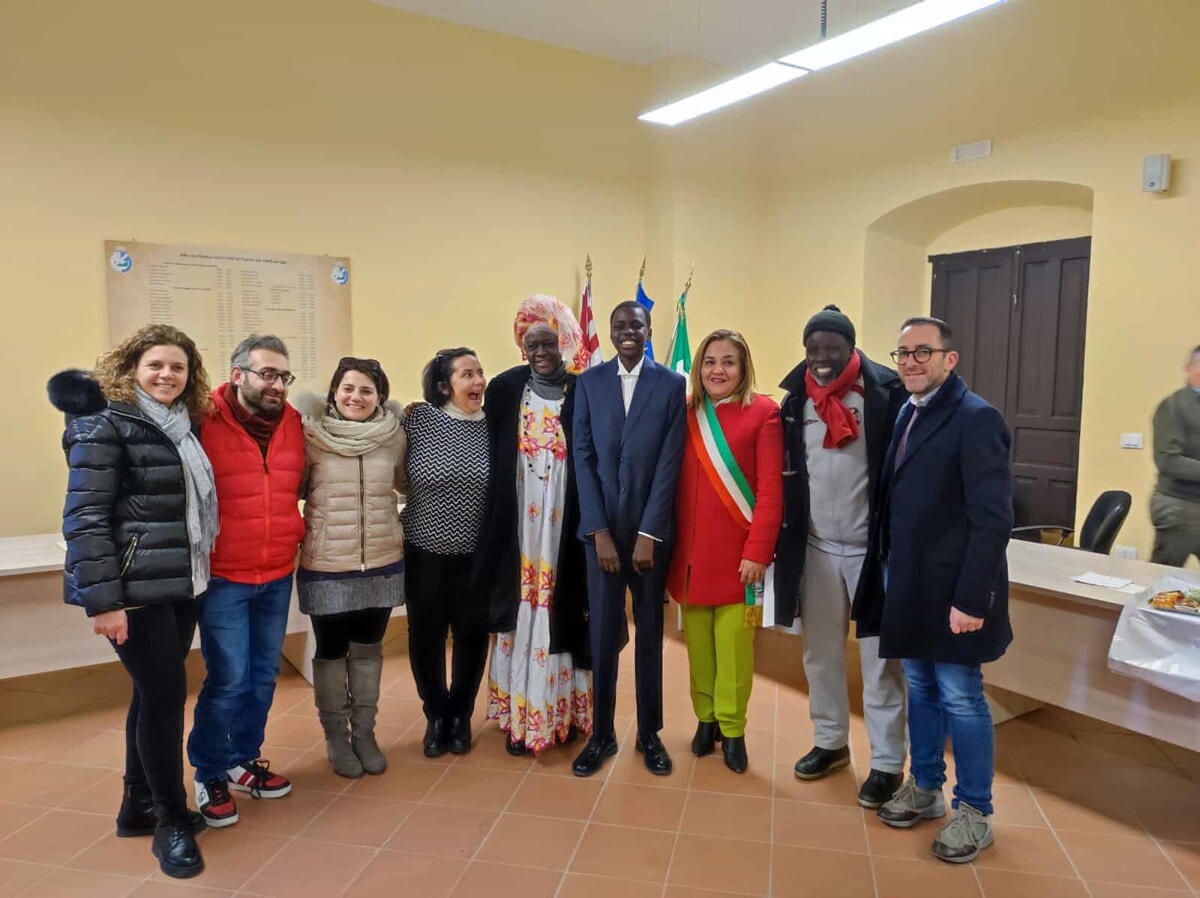 Curiosità: conferita la cittadinanza italiana al giovane Gueye Khadim, a Padula