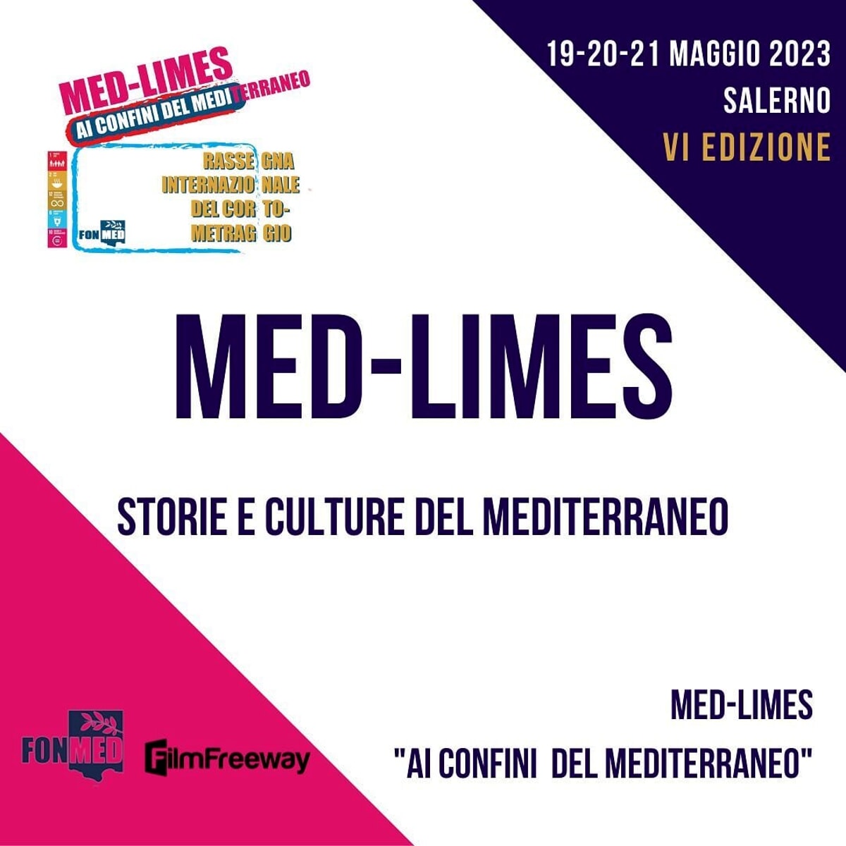Salerno, al via la VI edizione di Med-Limes “Ai Confini del Mediterraneo”