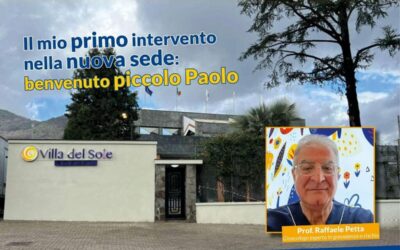 Primo parto con il professore Petta alla nuova “Villa del Sole” di Salerno: è nato Paolo