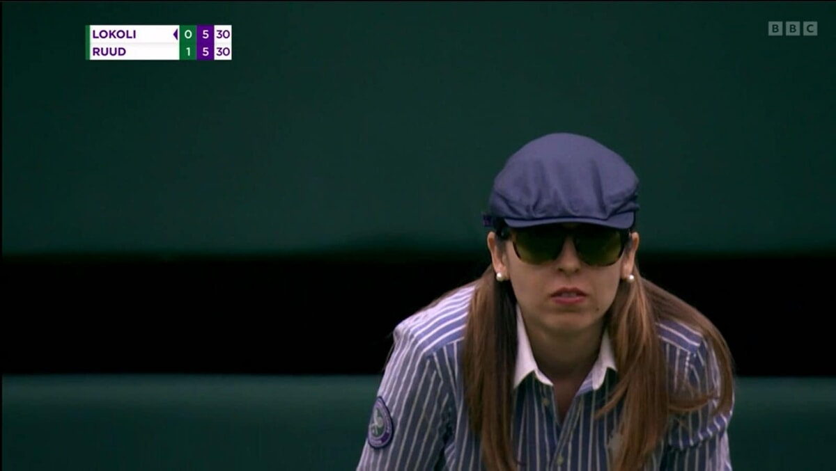 Curiosità, una salernitana arbitro di linea della finale del torneo di Wimbledon