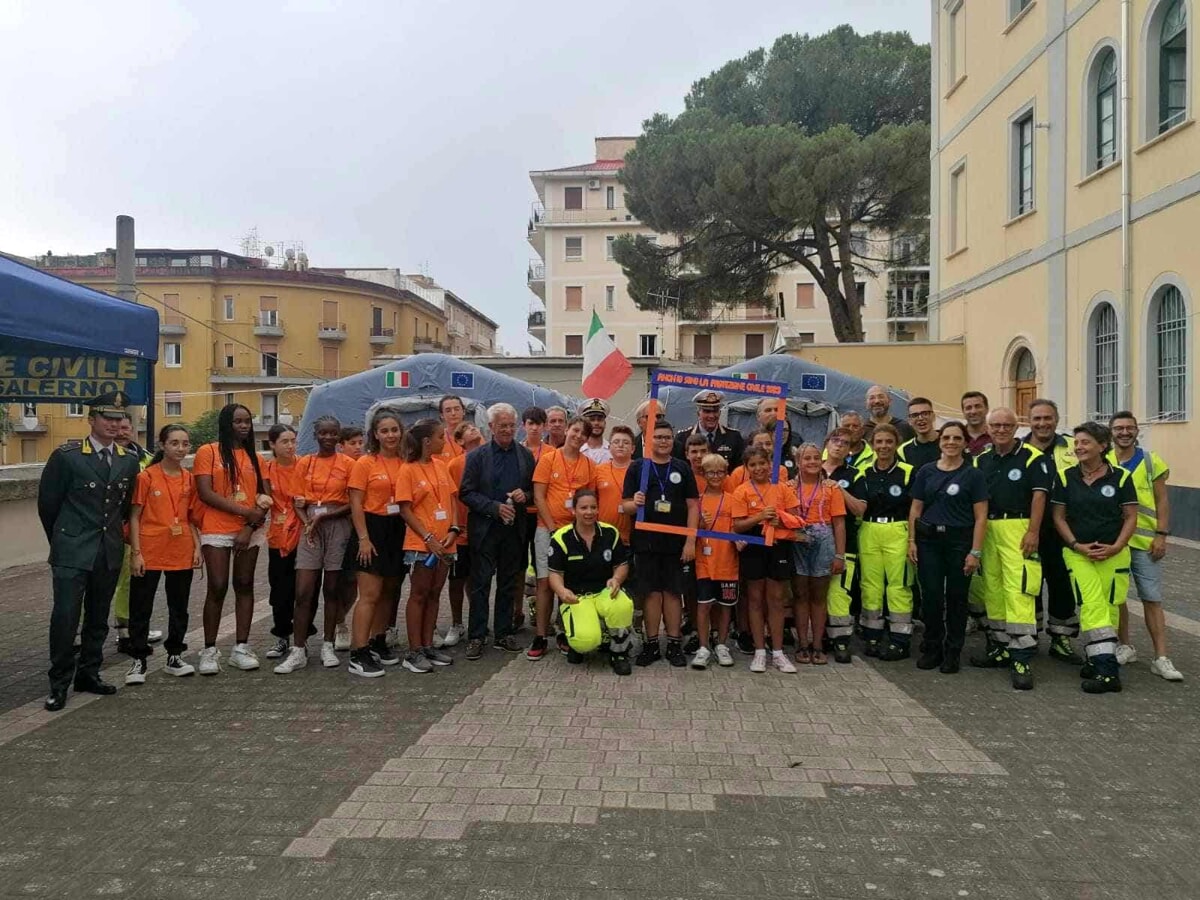 Protezione Civile di Salerno: al via il Campo scuola presso la Parrocchia Maria S.S. Immacolata