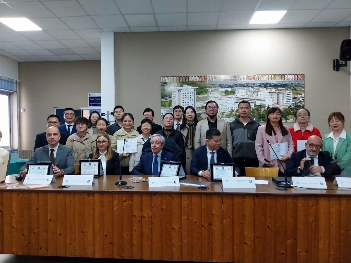 “Cross Sciences MediCina”, concluso il progetto tra Italia e Cina al Ruggi d’Aragona