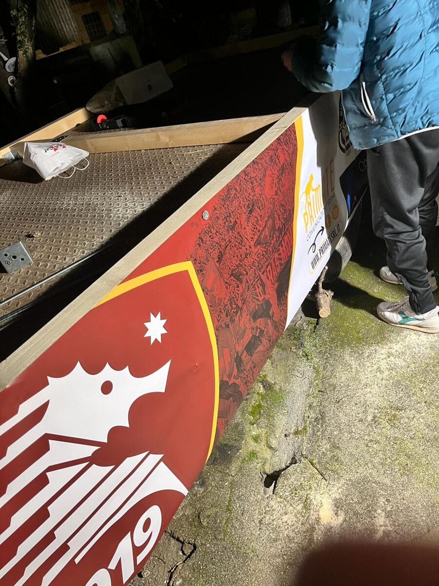 Carnevale in Città: a Pontecagnano Faiano pronto il carro granata
